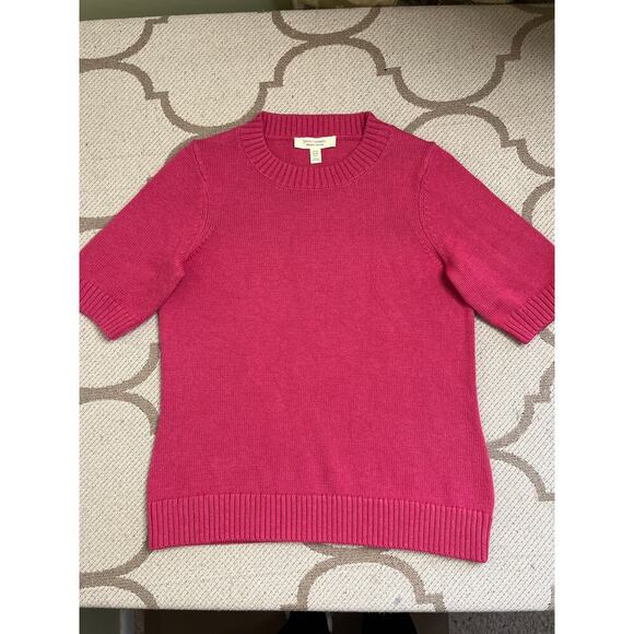 Seasalt Cornwall Studio Short Sleeve Organic Cotton Crewneck Sweater, size 6 - Picture 3 of 11